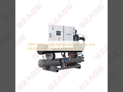 Hệ thống làm lạnh công suất lớn 150HP cho nhu cầu công nghiệp hạng nặng, bộ làm lạnh giải nhiệt nước