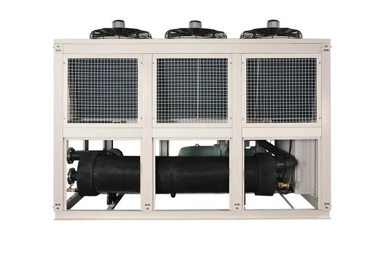 Mua Máy làm lạnh trục vít làm mát bằng không khí 100 tấn Máy ép phun 100HP Máy làm lạnh nước Màu tùy chỉnh Hai máy nén online manufacture