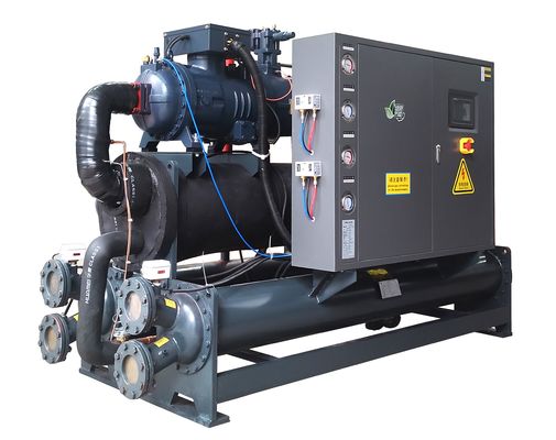 Mua 60hp công nghiệp làm mát bằng nước hệ thống tích hợp Semi-hermetic loại vít online manufacture