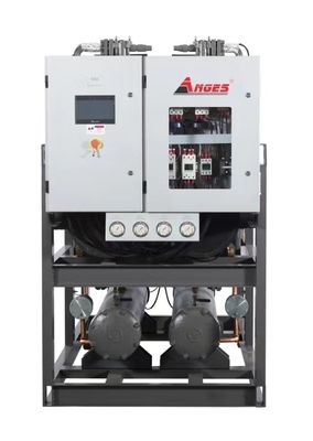 Mua Hệ thống tích hợp máy làm mát nước công nghiệp 50hp Semi-hermetic screw type online manufacture