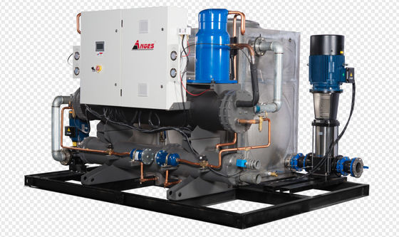 Mua Máy làm mát vít làm mát bằng nước 100HP Máy làm mát nước quy trình công nghiệp Để in và dây chuyền sơn phim BOPP online manufacture