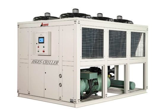 Mua Chiller loại vít công nghiệp 100HP với hai hệ thống làm mát online manufacture