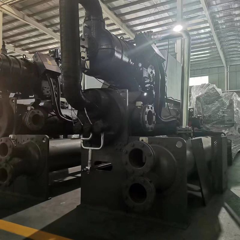 60hp công nghiệp làm mát bằng nước hệ thống tích hợp Semi-hermetic loại vít