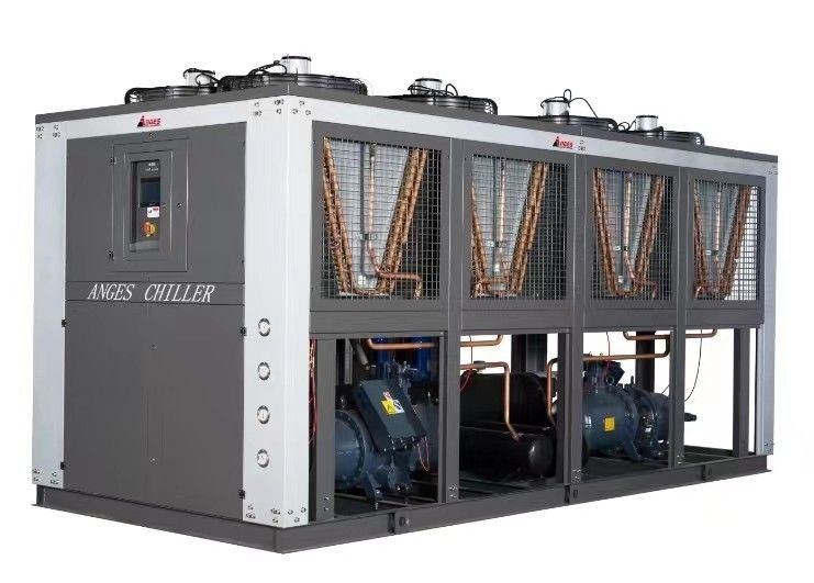 150HP máy làm mát máy nén vít lạnh bằng không khí máy làm mát hóa học công nghiệp cho ống nhựa PVC