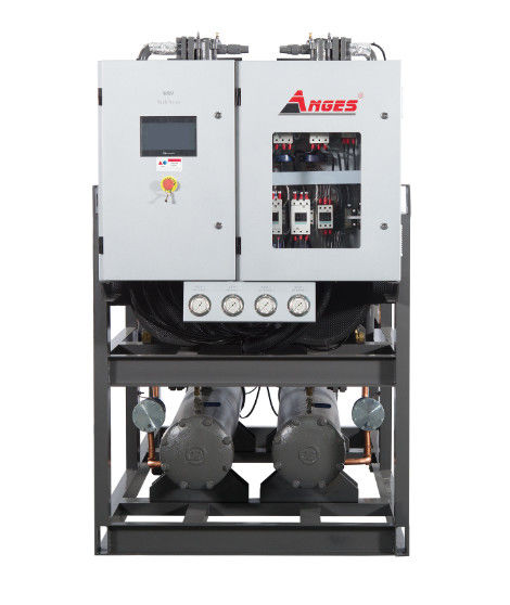 Máy làm mát vít làm mát bằng nước 60HP Máy làm mát nước cho quá trình công nghiệp