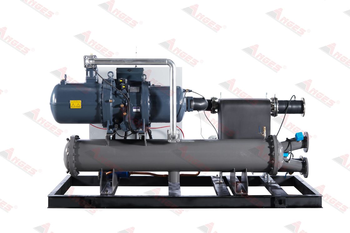 400RT Double Compressors Chiller Công suất làm mát lớn Máy làm mát vít làm mát bằng nước cho ngành công nghiệp đồ uống