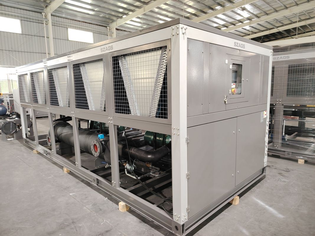 240hp Semi Hermetic Chiller loại vít cho sản xuất vật liệu nhựa