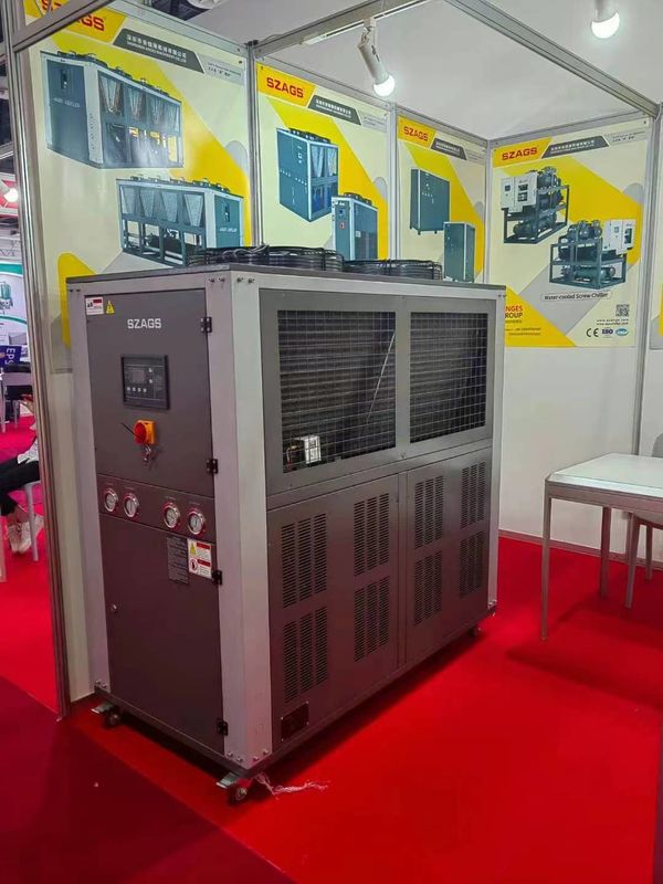 Hệ thống tích hợp máy làm mát công nghiệp di động 8hp loại cuộn hermetic