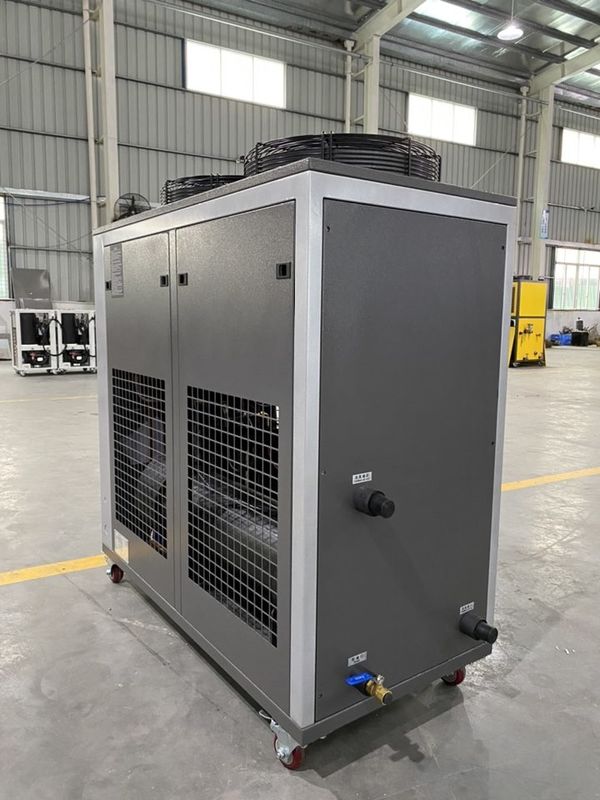 Máy làm mát nước làm mát bằng không khí công nghiệp 5 tấn 18kW Scroll Type Glycol Chiller Trung Quốc