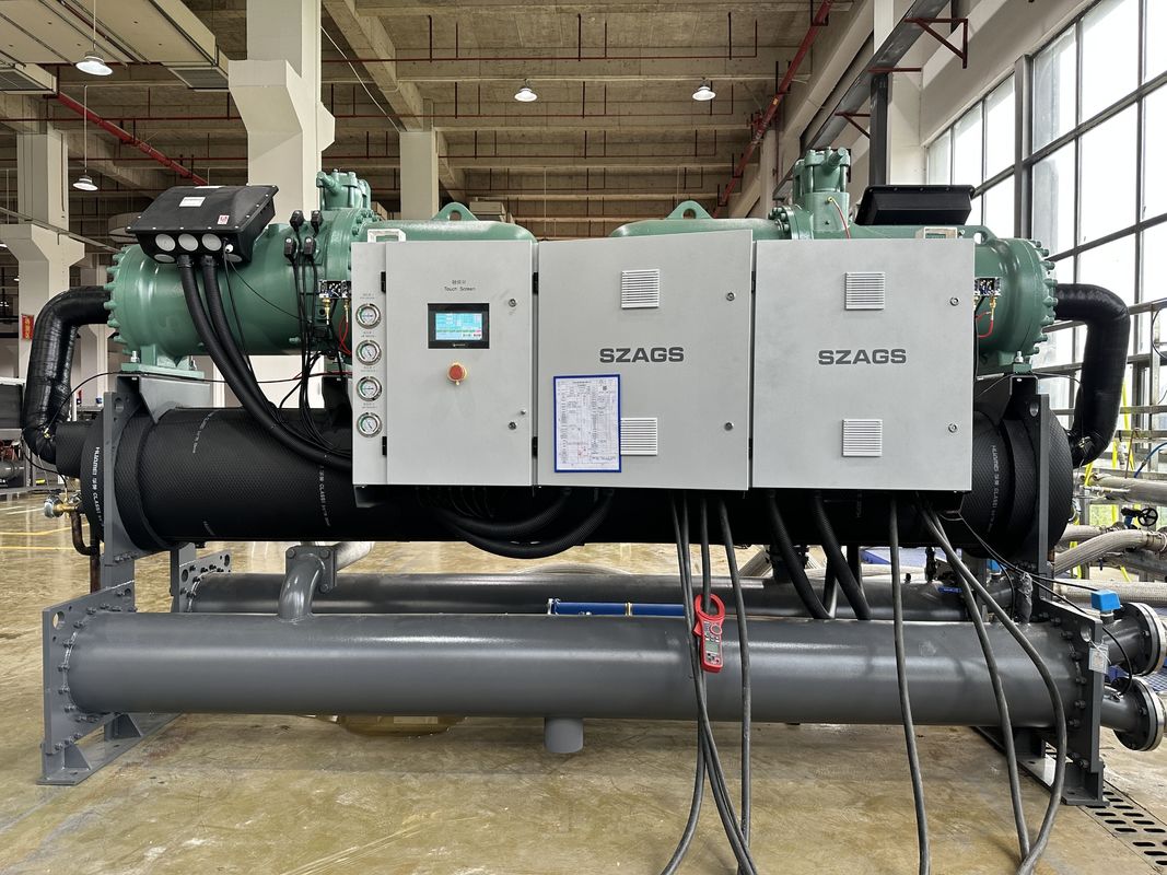 360hp làm mát bằng nước loại vít nhiệt độ thấp với máy nén BITZER