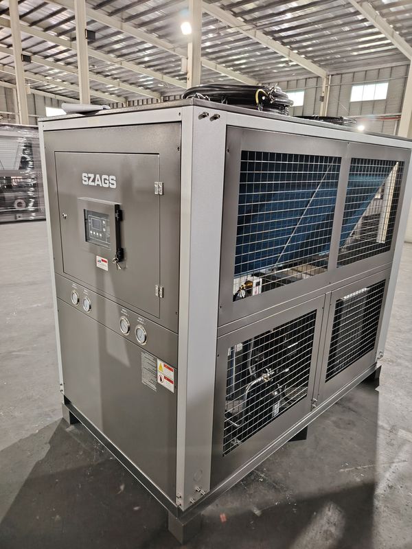 20HP Glycol Chiller 72kW Industrial Scroll Type Air Cooling Water Chiller
