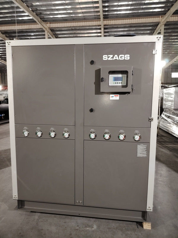 40 Ton Air Cooling Scroll Type Water Chiller 144KW Hệ thống công nghiệp làm mát bằng không khí cho máy ép