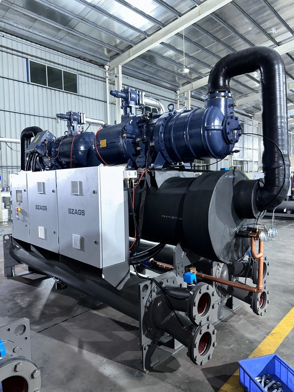 Máy làm mát vít làm mát bằng nước công nghiệp 150HP với hệ thống nén kép cho các giải pháp làm mát tối ưu