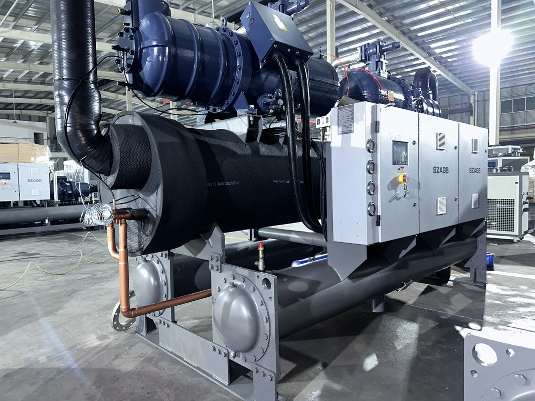 Máy làm mát vít làm mát bằng nước công nghiệp 150HP với hệ thống nén kép cho các giải pháp làm mát tối ưu
