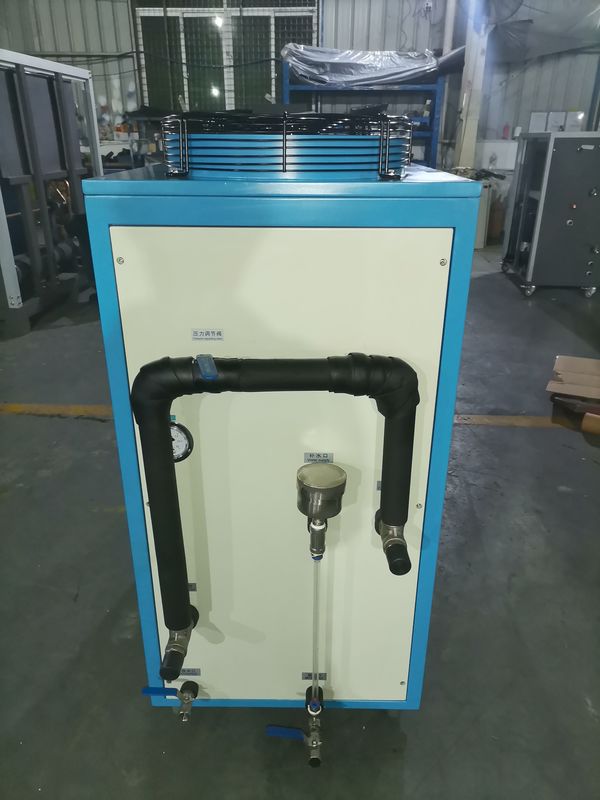 Độ chính xác và hiệu quả 2,5 m3/h Dòng chảy nước lạnh Máy làm mát tốc độ biến đổi làm mát bằng không khí để kiểm soát nhiệt độ trong phòng thí nghiệm