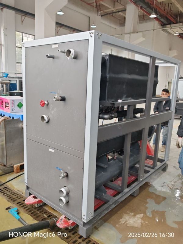 15hp Industrial Chiller Integrated System Hermetic Scroll Type Emerson Expansion Valve để làm mát cao cấp