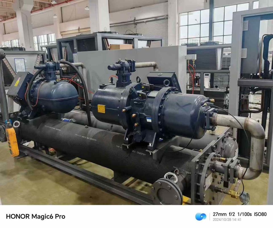 280HP Máy làm mát vít làm mát bằng nước Các máy làm mát nước cho quá trình công nghiệp