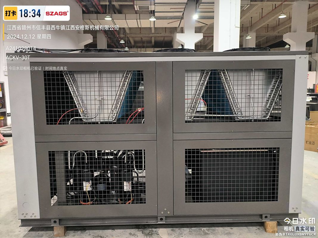 Máy làm mát Inverter công nghiệp cuộn làm mát bằng không khí hiệu quả cao 30HP cho các ứng dụng đúc phun nhựa và chế biến thực phẩm