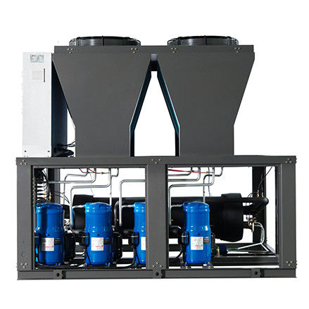 Máy làm lạnh 50HP Máy làm lạnh nước làm mát bằng không khí công nghiệp 50Ton cho máy ép phun Máy làm lạnh cuộn làm mát bằng không khí mô-đun