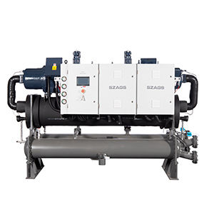 Máy làm mát loại vít làm mát bằng nước 60hp Sử dụng cho máy nhựa