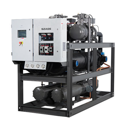 Máy làm lạnh trung tâm làm mát bằng nước loại trục vít 140hp 380V 50HZ