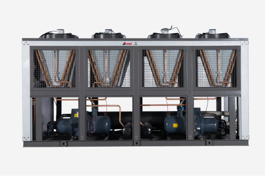 Máy làm mát cuộn làm mát bằng không khí công suất cao 470kW cho quá trình công nghiệp làm mát bằng nước trong in ấn và pha lê BOPP