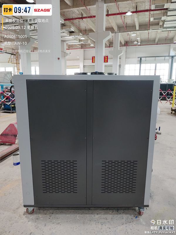 10TR Water Cooled Portable Chiller for Laser Cutting Machines cooling laser sources Cooling capacity 33kw